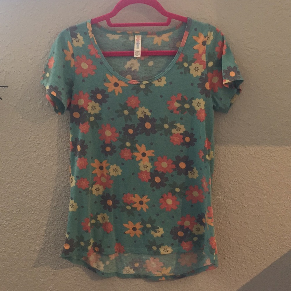 XXS Flower LuLaRoe Classic T